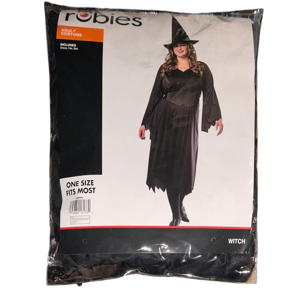 Rubies Women's Halloween Witch Costume One Size Fits Most - Picture 3 of 3